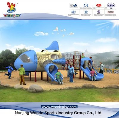 Outdoor Playground Equipment Aircraft Playset for Toddlers .jpg